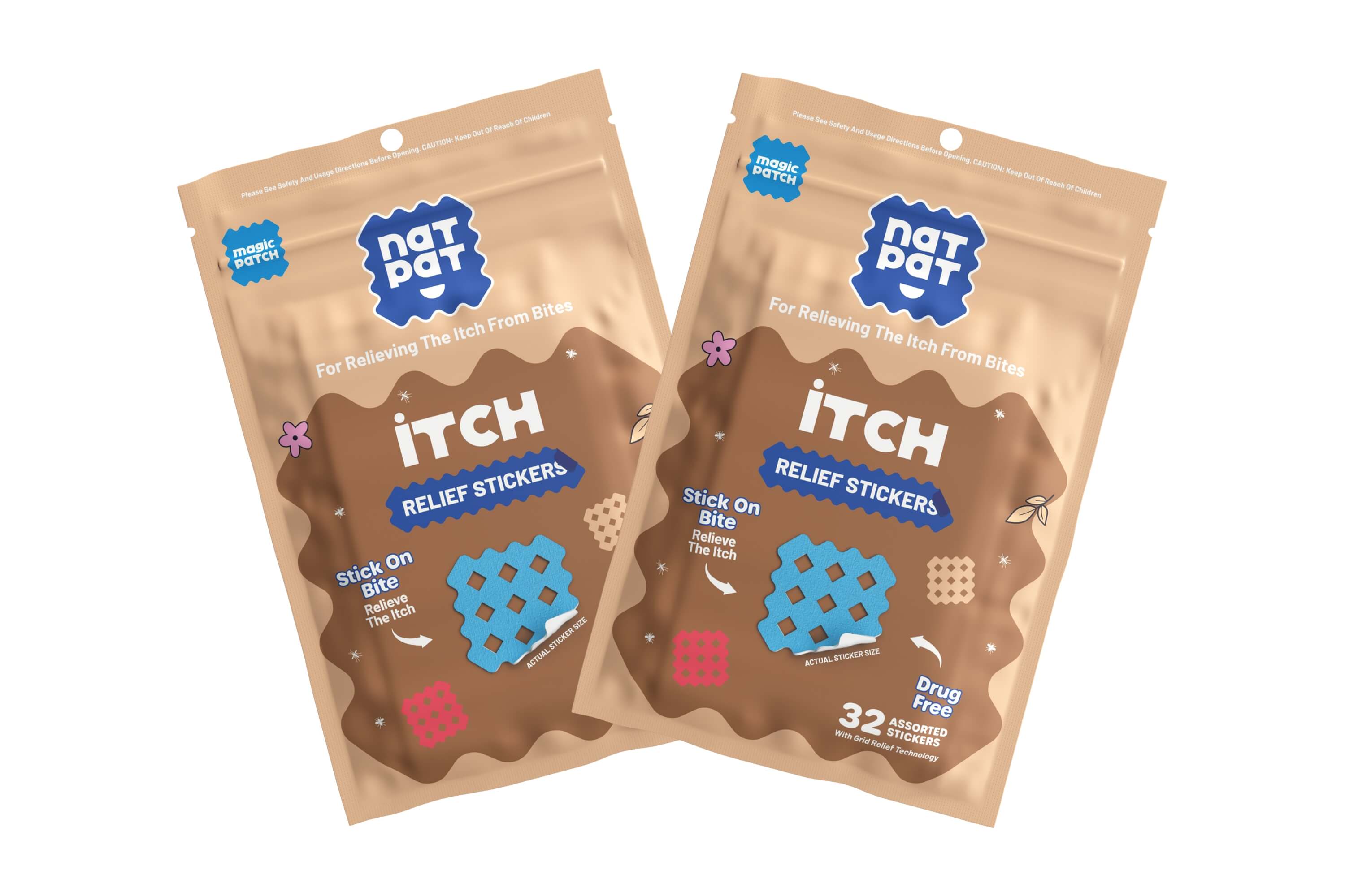 Magicpatch Itch Relief Patches | Anti-itch Treatment For Mosquito Bite Relief