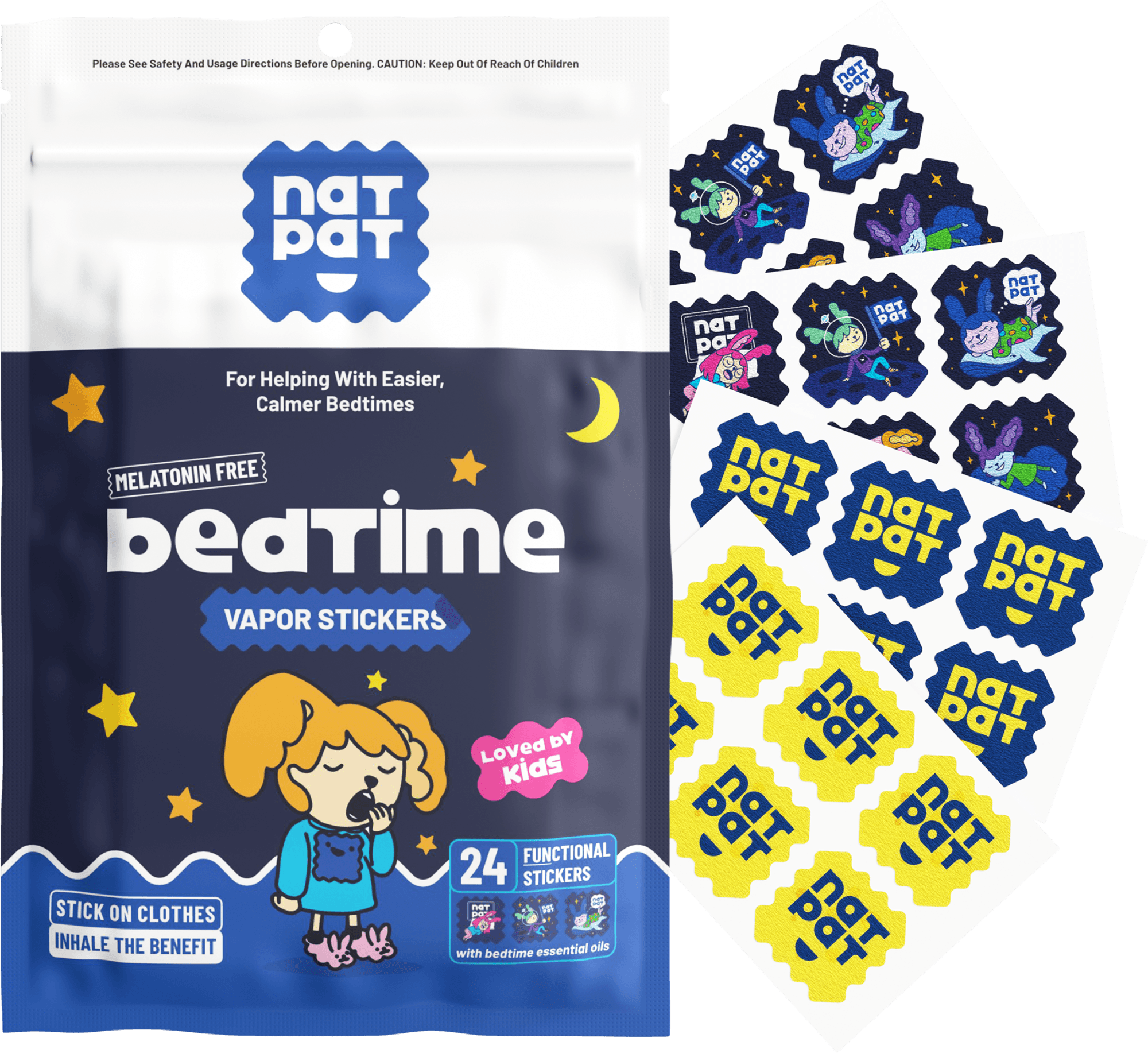 Natural Sleep Aid Patch For Kids - Sleep Promoting Stickers
