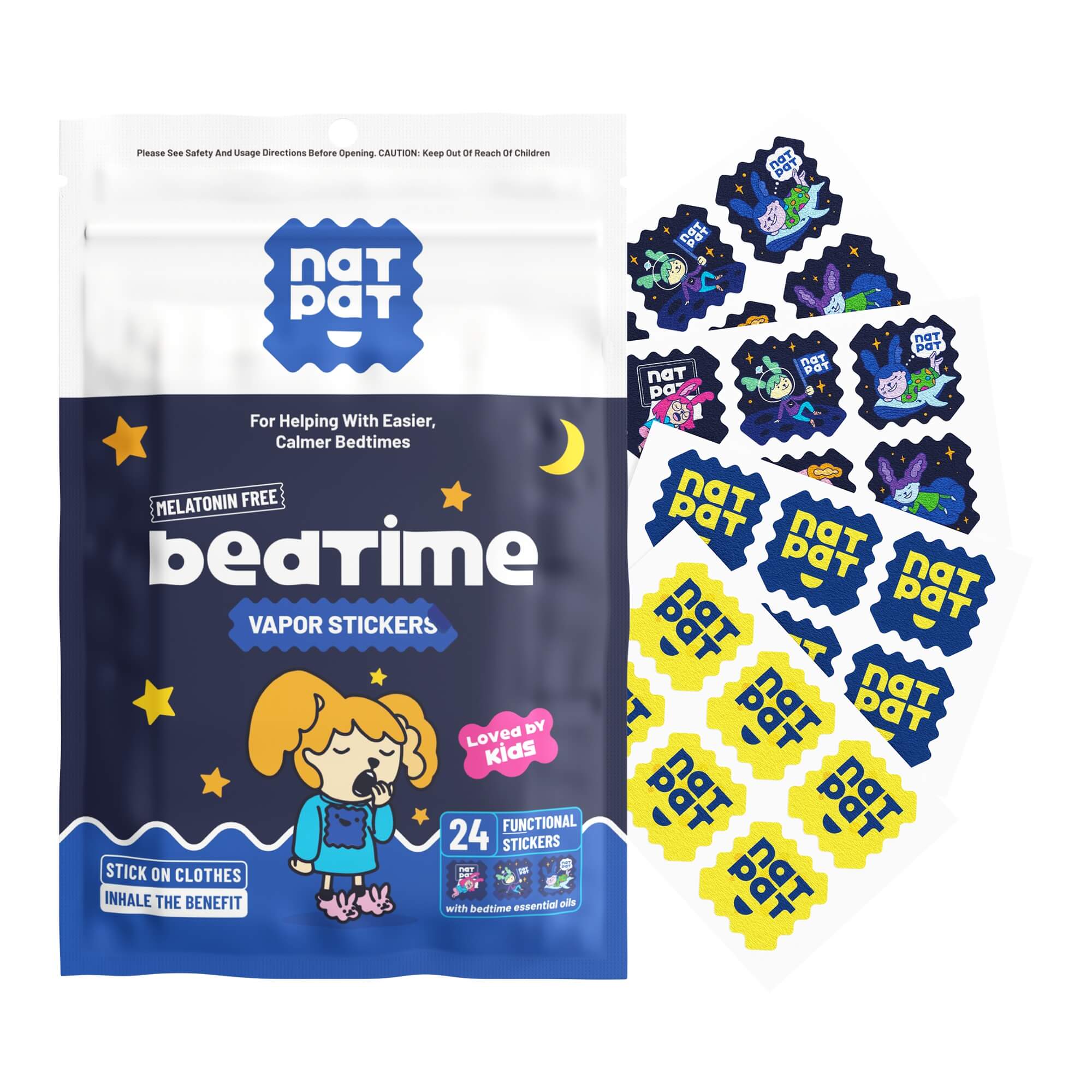 Natural Sleep Aid Patch For Kids - Sleep Promoting Stickers