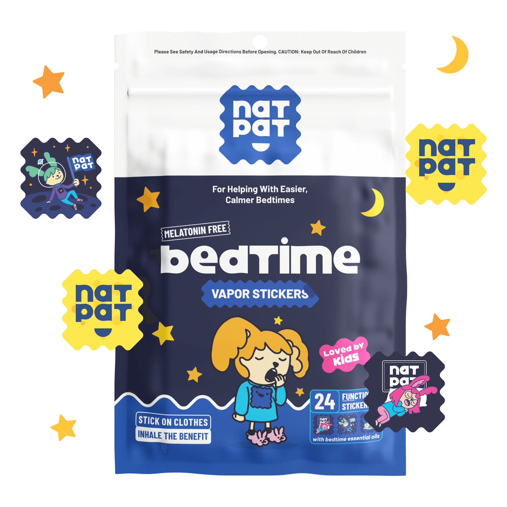 Natural Sleep Aid Patch For Kids - Sleep Promoting Stickers