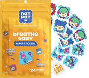 Stuffypatch - Breath Easy Stickers