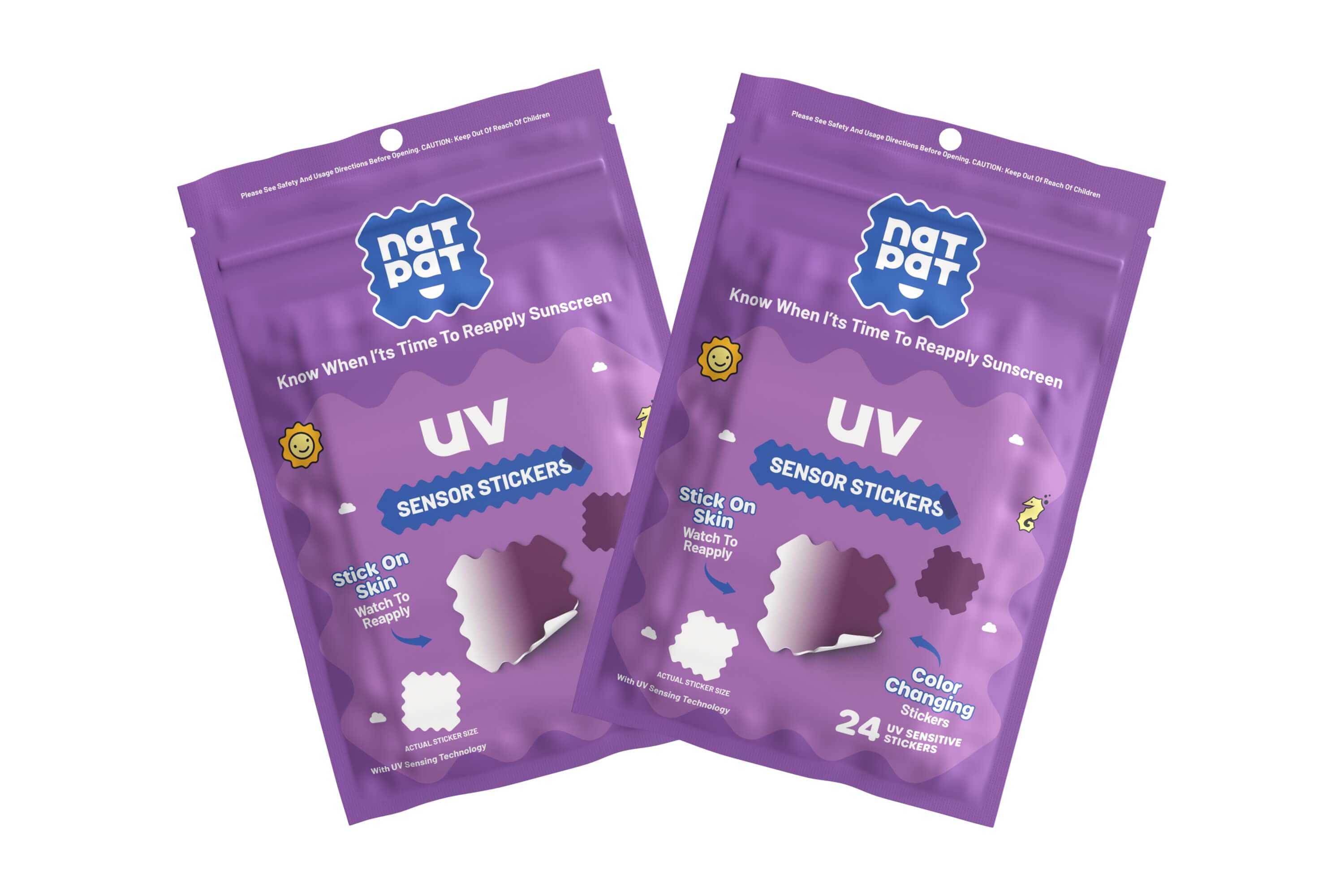 Sunnypatch Uv-detecting Stickers