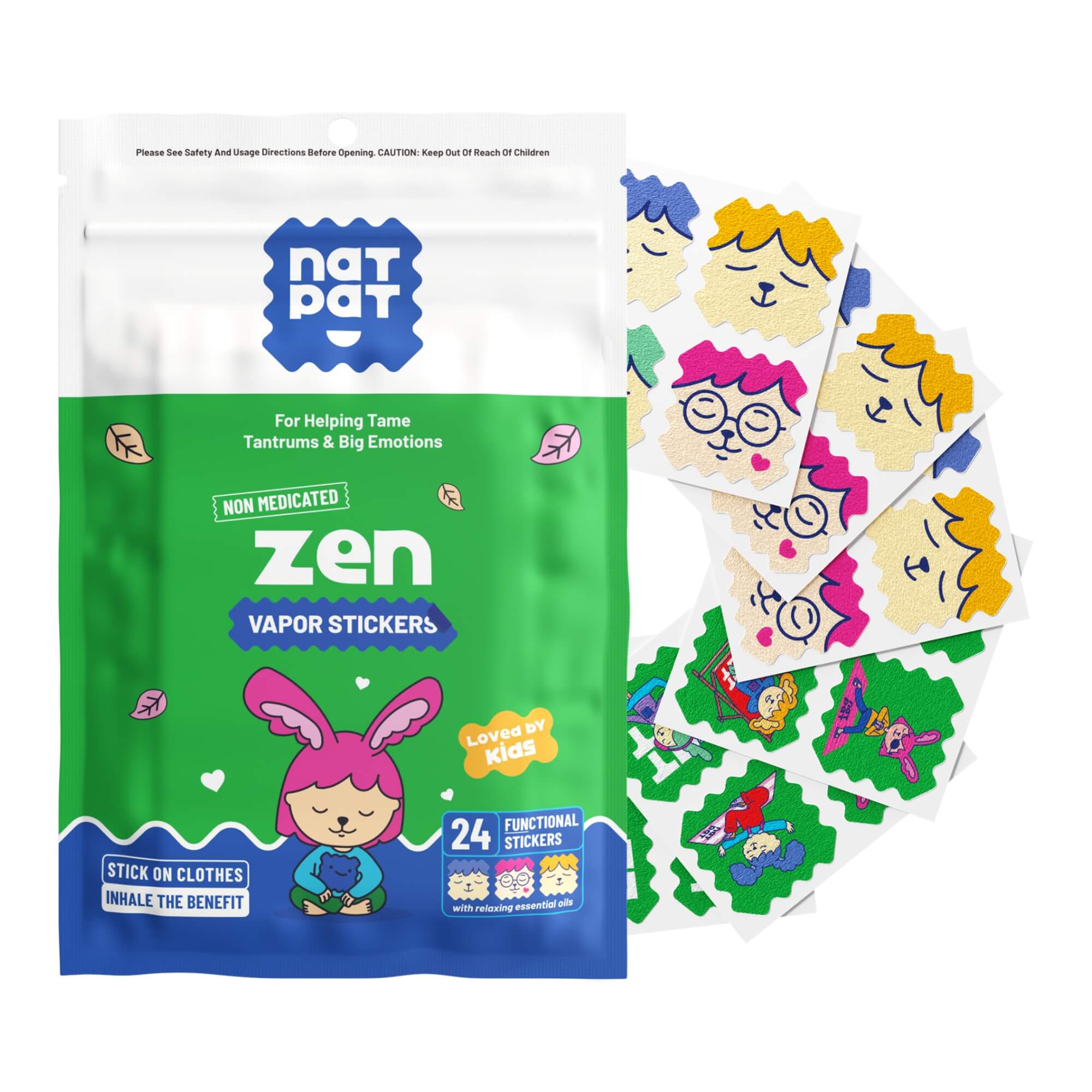 Zenpatch Stress Relief - Mood Calming Patches
