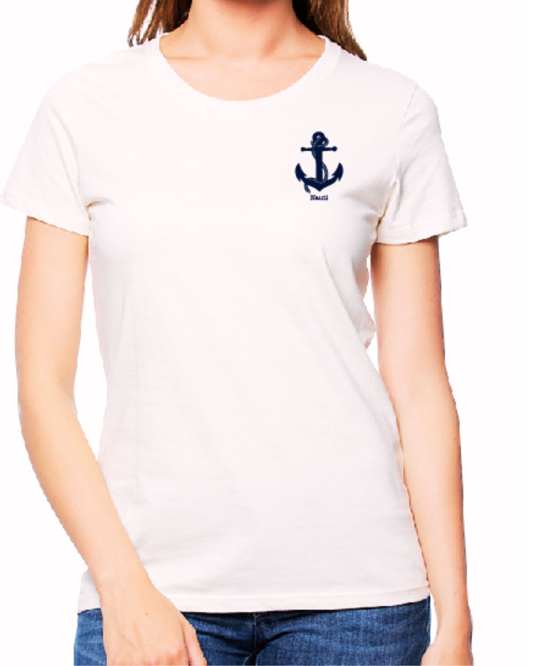 Nauti Nautical Anchor Adult Tee