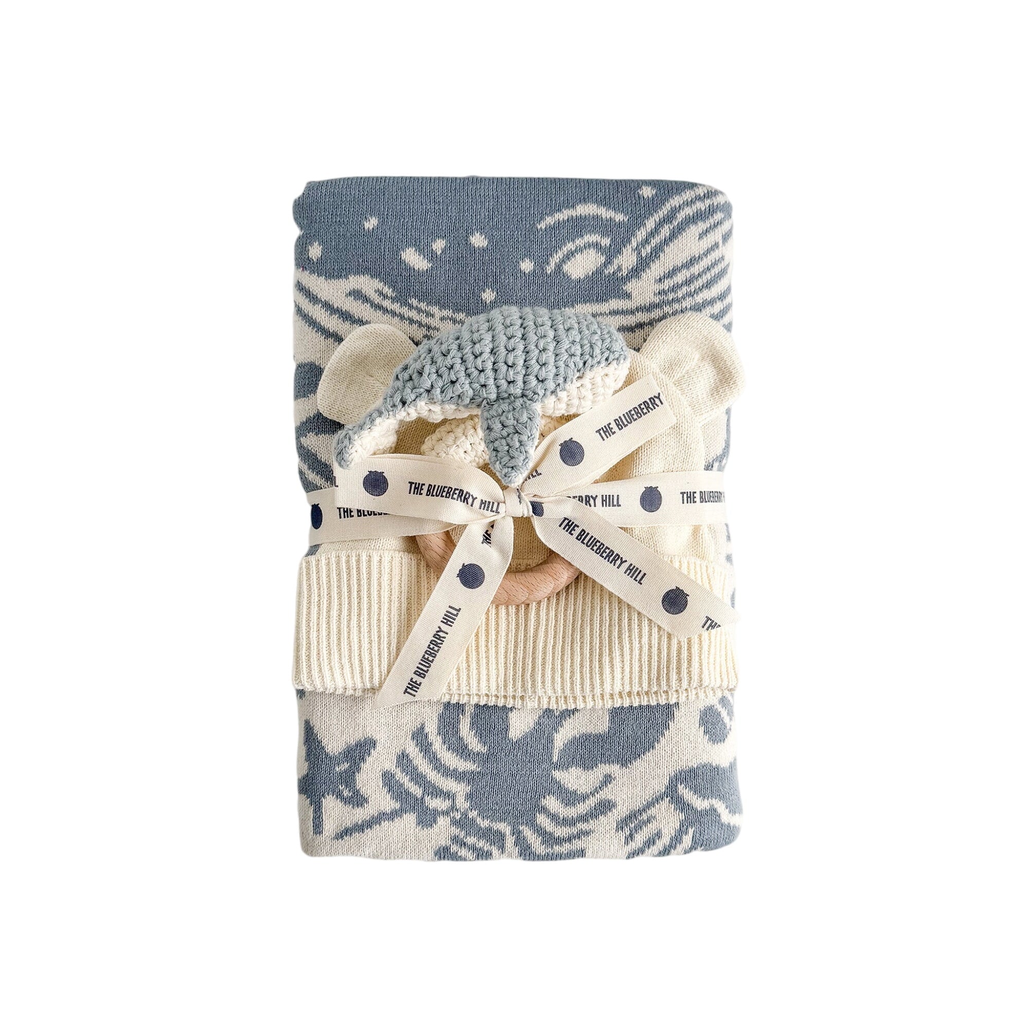 Cotton Baby Nautical Gift Set, Whale