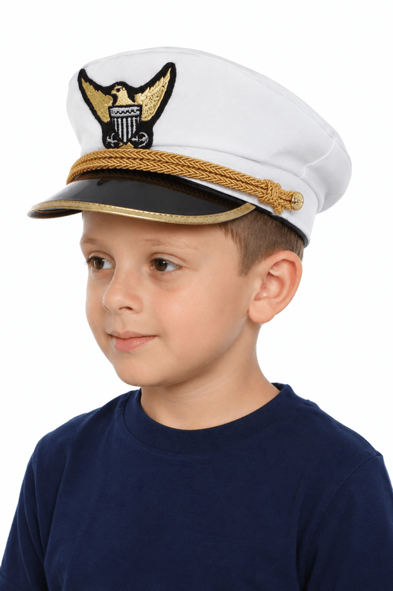 Navy Admiral Hat - Kids