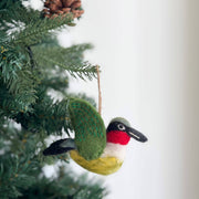 Needle Felted Hummingbird Ornament