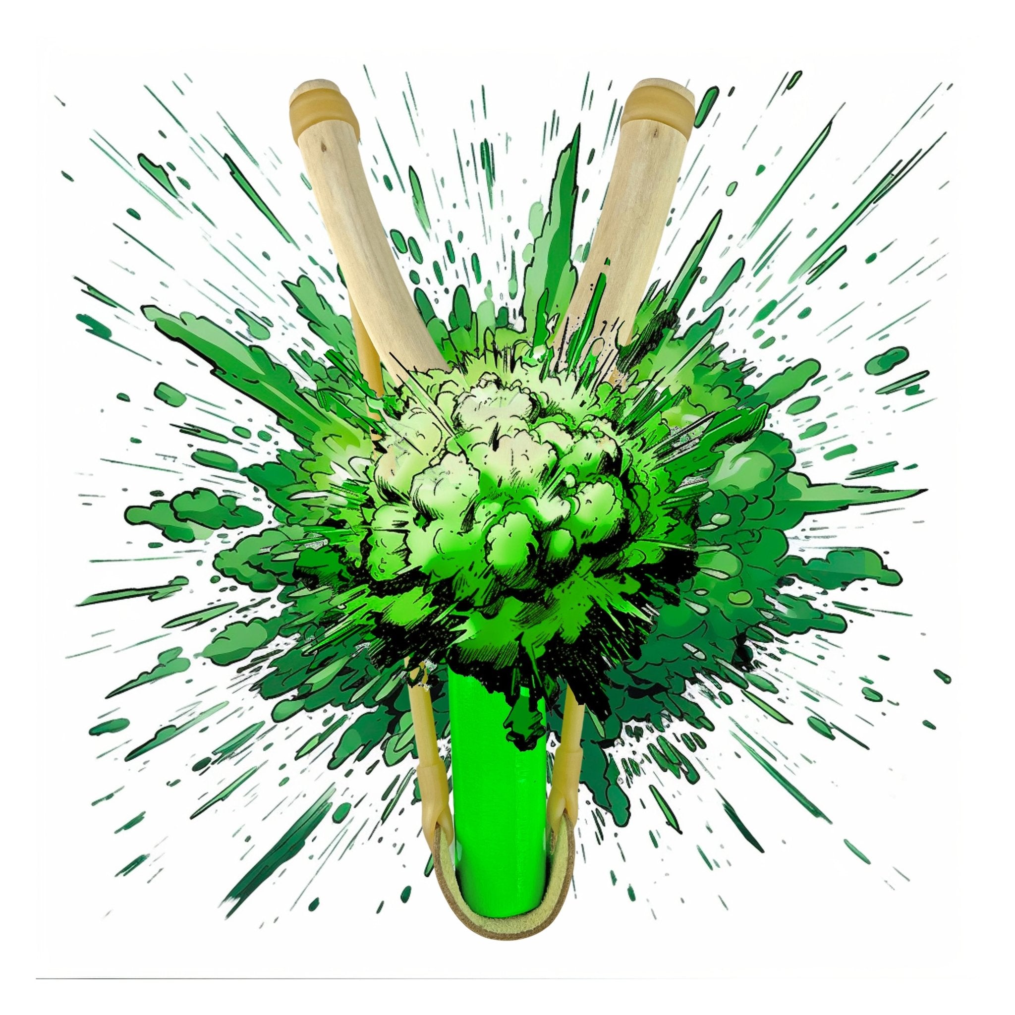 Neon Green Slingshot