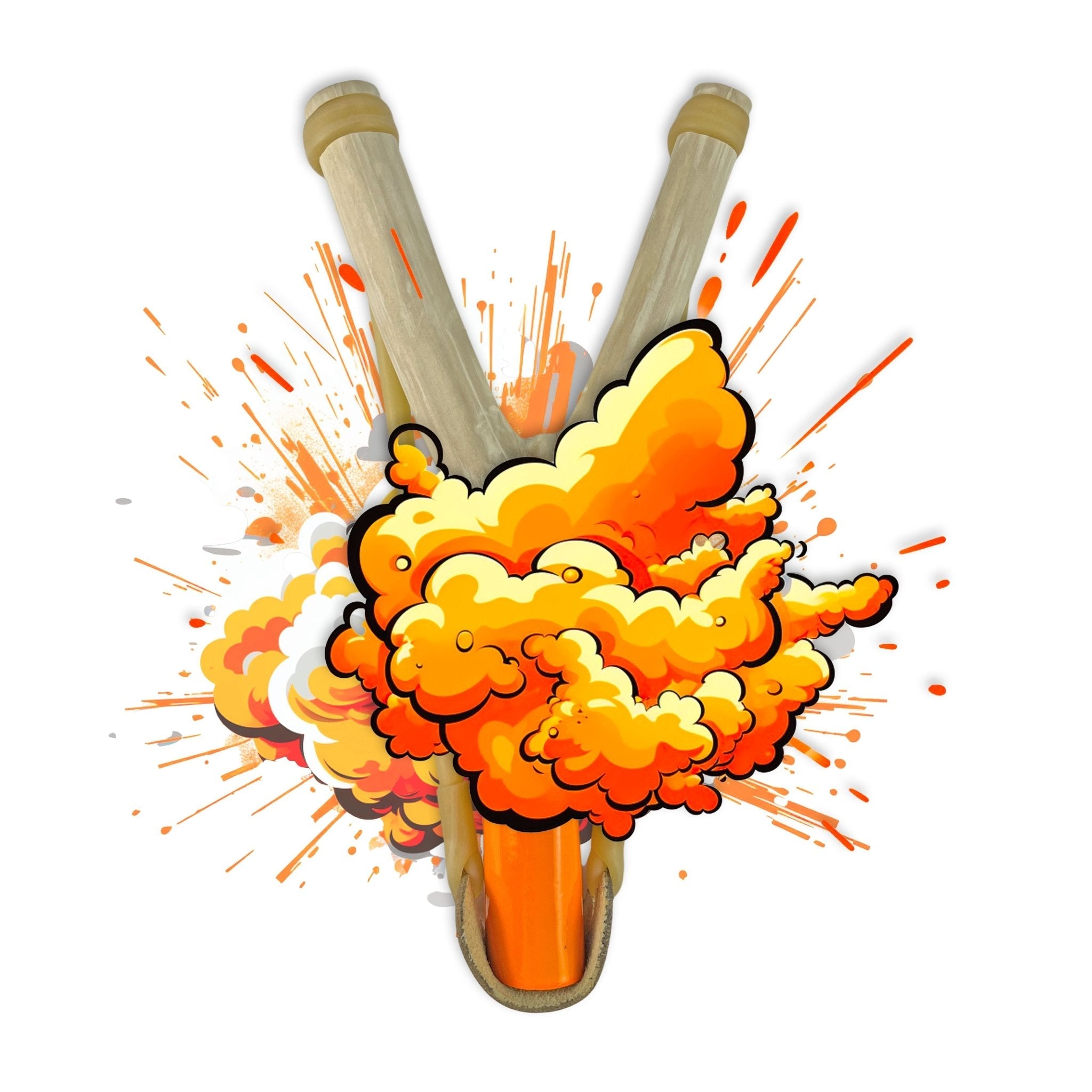 Neon Orange Slingshot