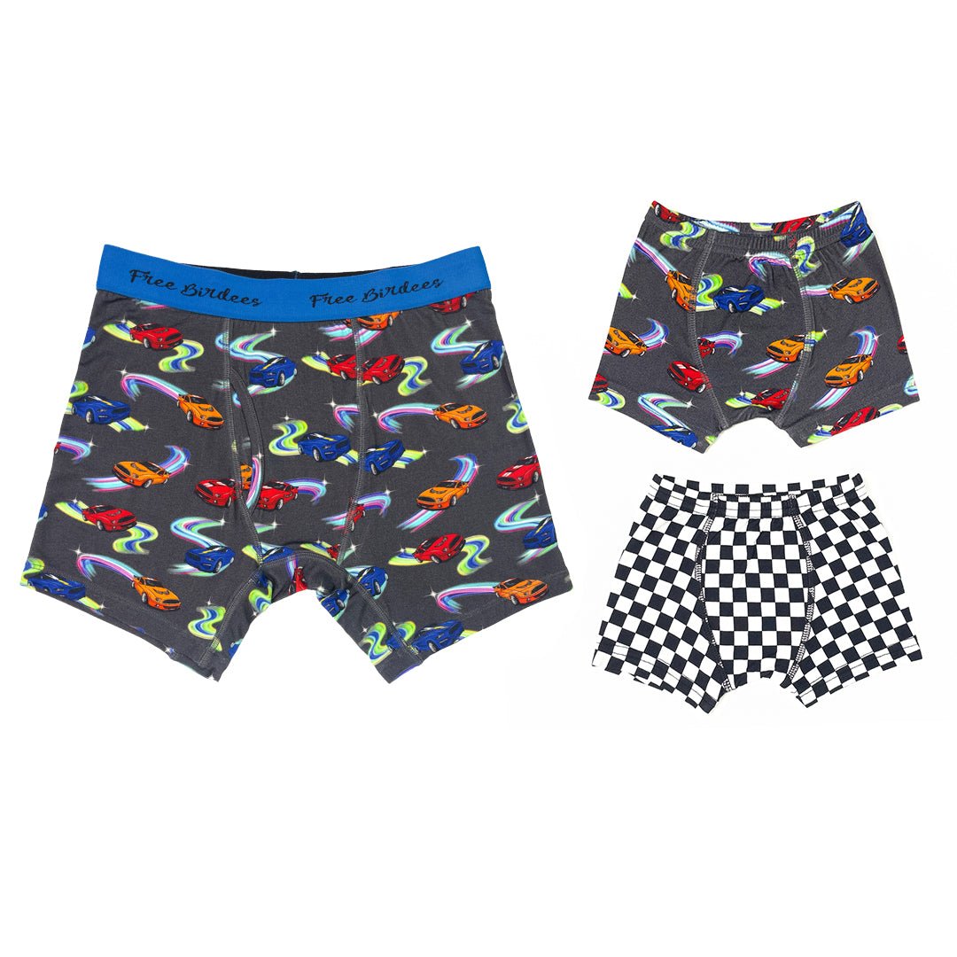 Neon Street Racers Men's Boxer Briefs