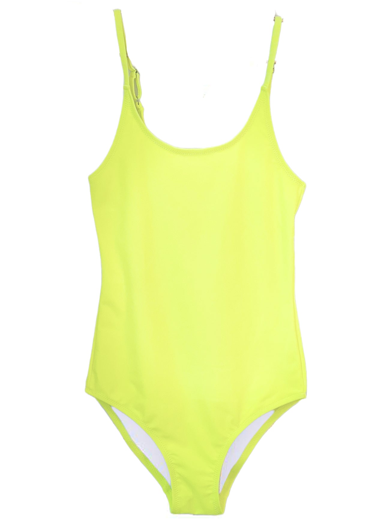 Neon Yellow Swimsuit