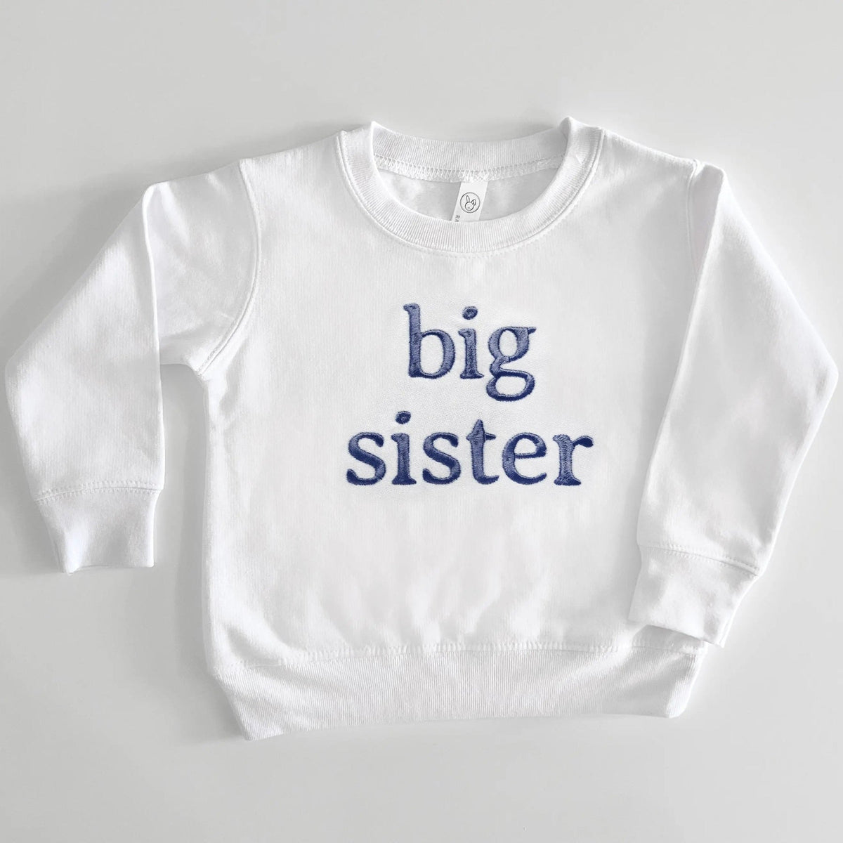 Neutral Family Matching Custom Embroidered Sweatshirts And Baby Outfits