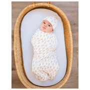 Bamboo Stretch Swaddle - Neutral Rectangle