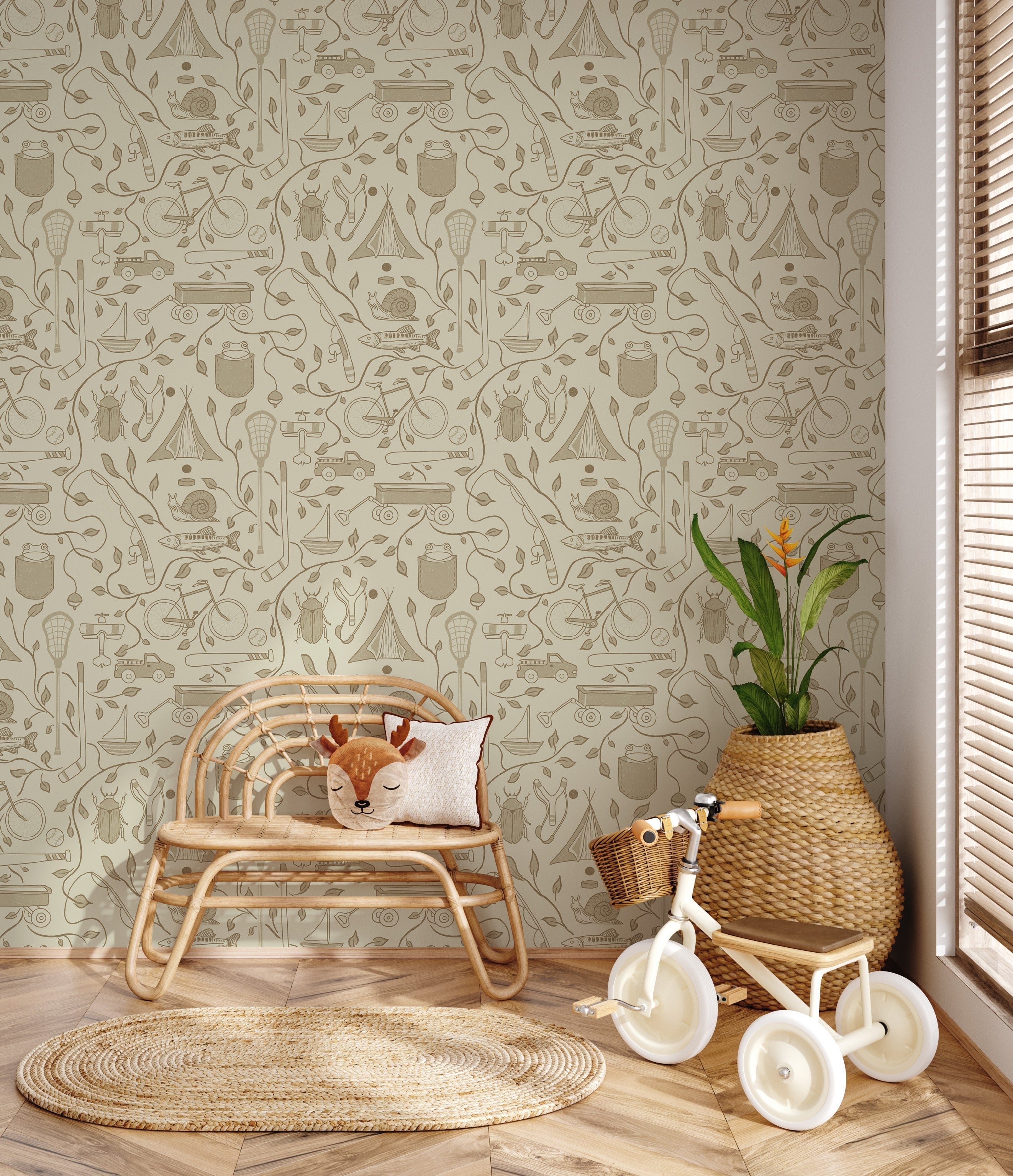 Elliot Wallpaper By Karen And Marisa Designs