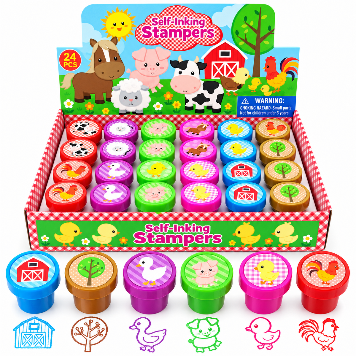 Farm Animals Barnyard Stampers