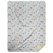 New Jersey Plush Throw Blanket 60x80