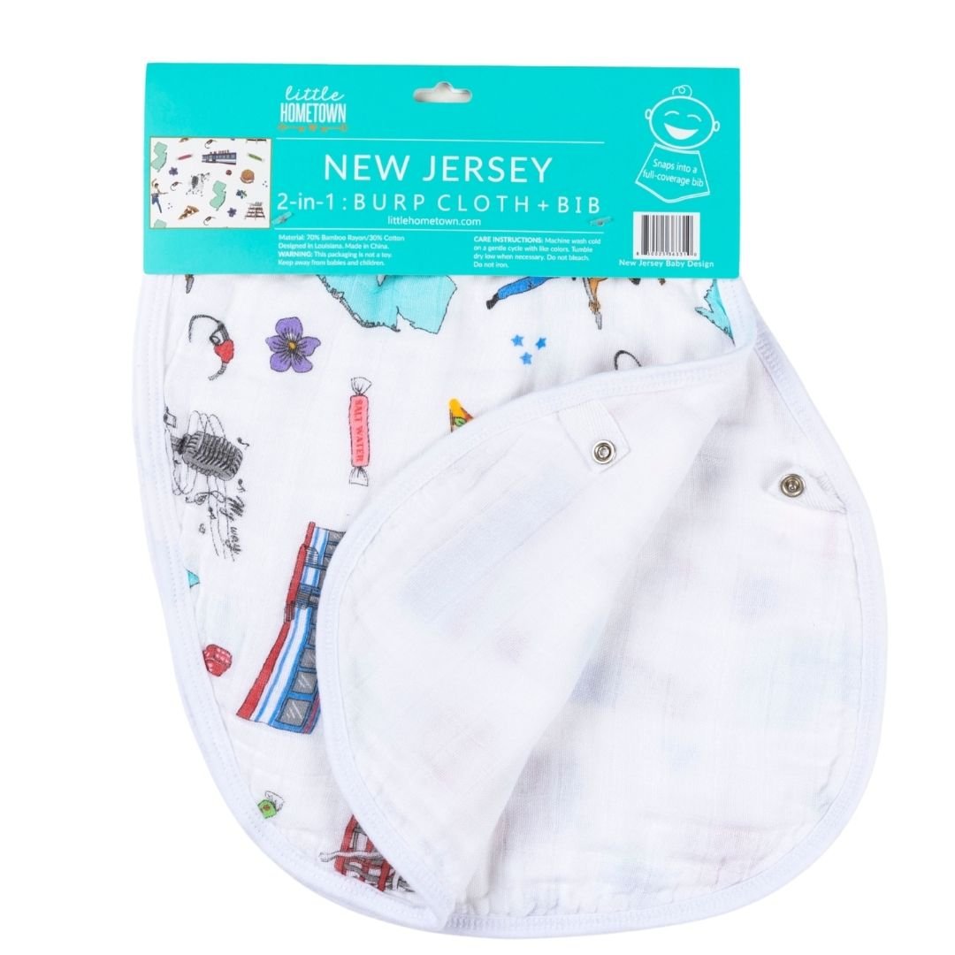 New Jersey (rock And Roll) Gift Bundle Coming Home Outfit With Swaddle