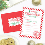 Official Letter To Santa Kit