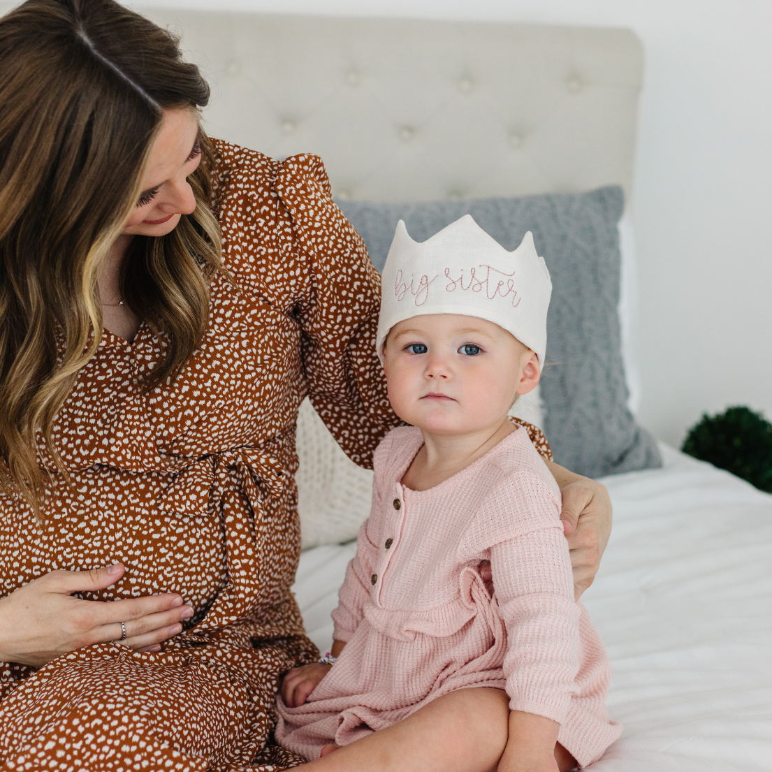 New Big Sister Crown - A Unique & Special Gift For A Proud New Sibling -