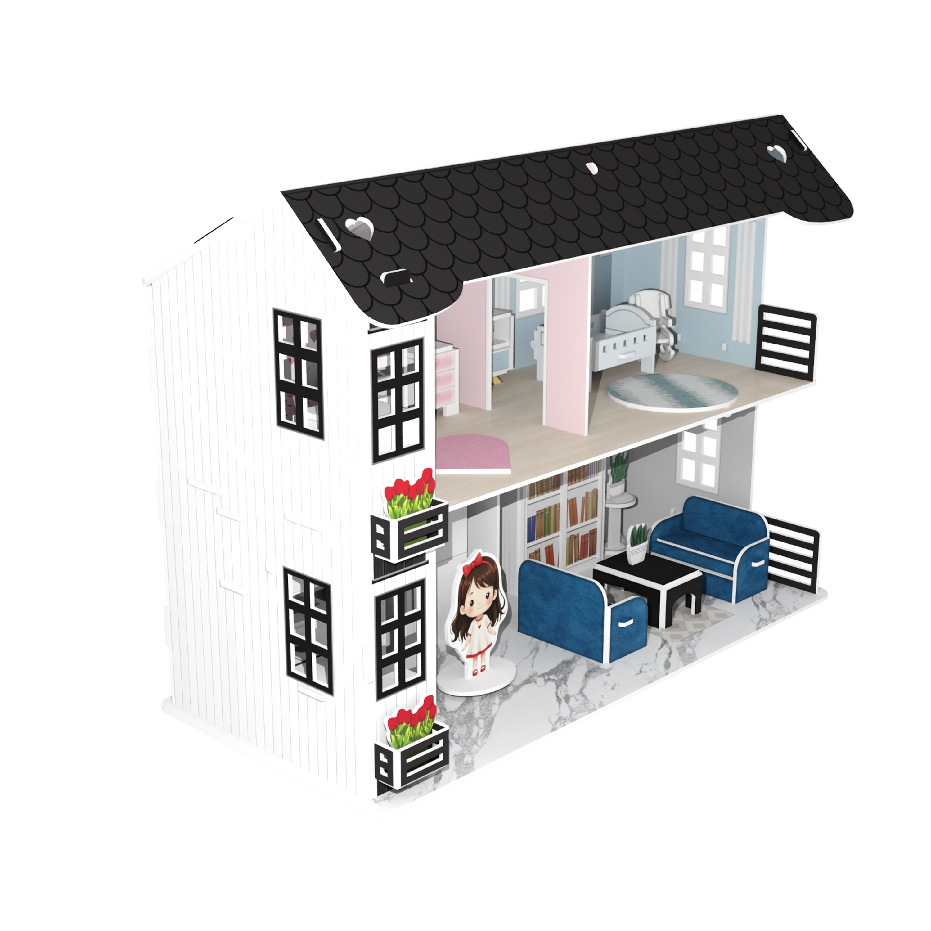 3d Puzzle Townhouse - Foam