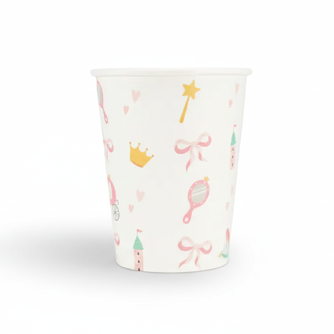 Princess Paper Cups 9oz  (8 Pack)
