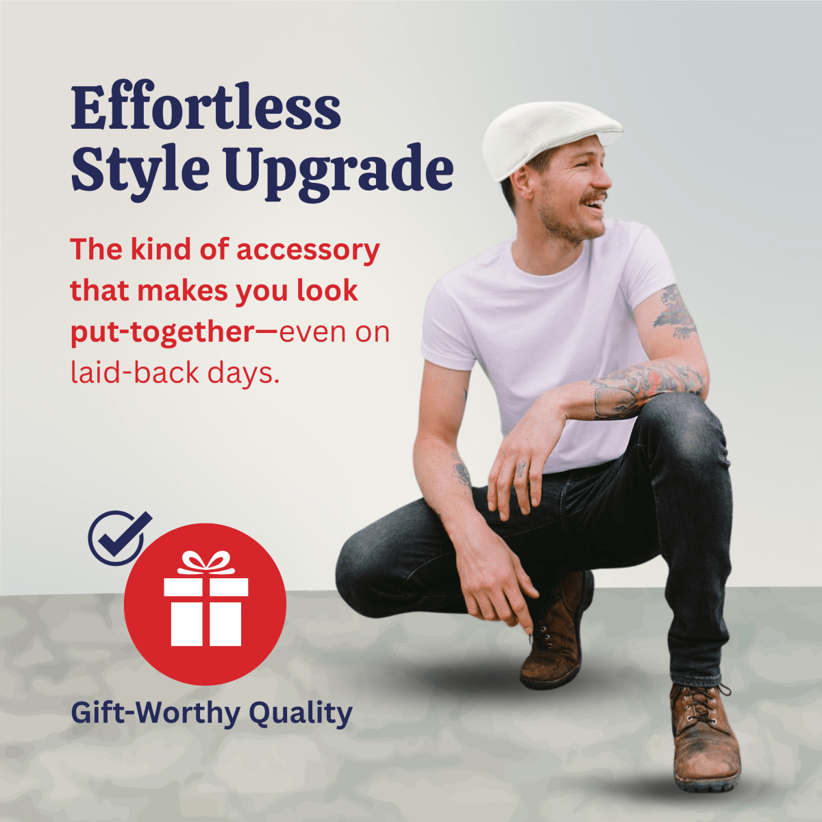 Newsboy Flat Cap - Adults