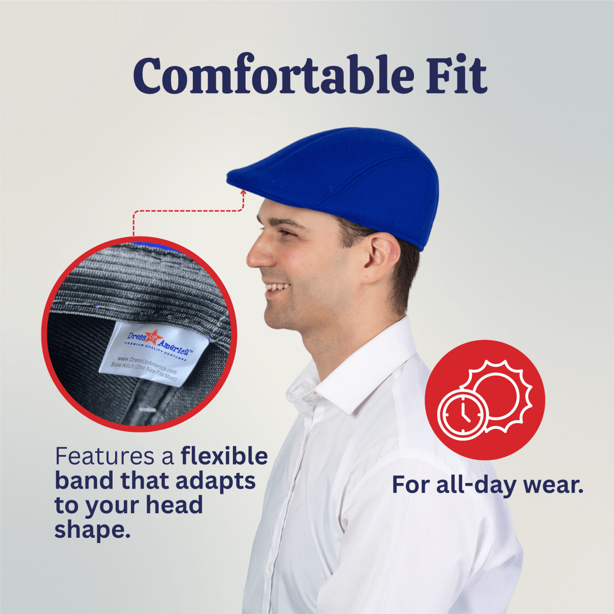Newsboy Flat Cap - Adults