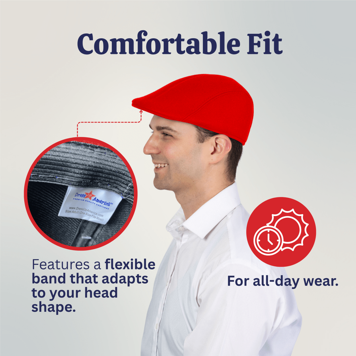Newsboy Flat Cap - Adults