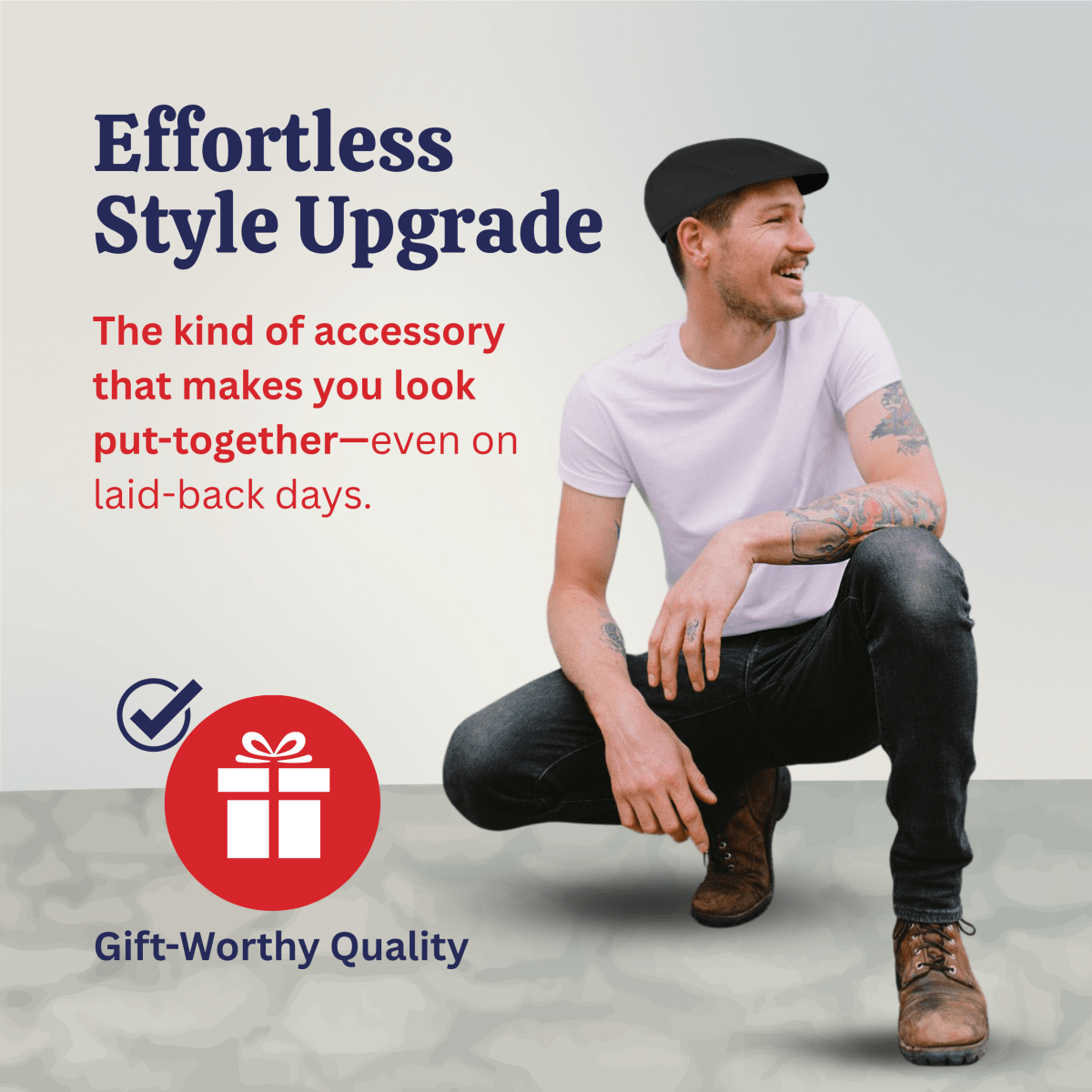 Newsboy Flat Cap - Adults