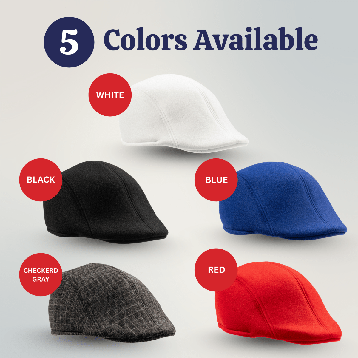 Newsboy Flat Cap - Adults