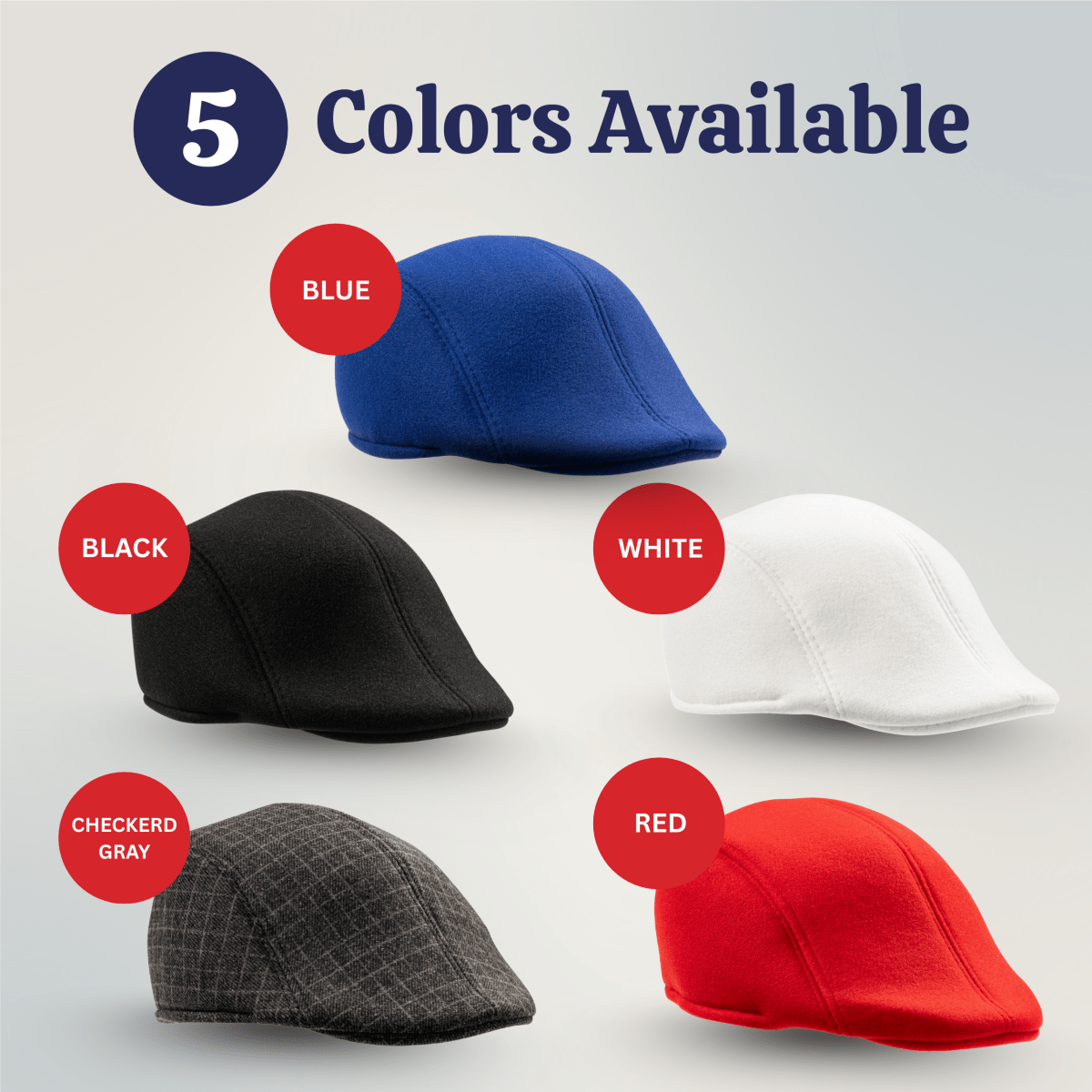 Newsboy Flat Cap - Adults