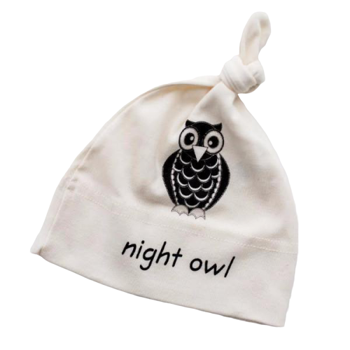 Night Owl Baby Hat
