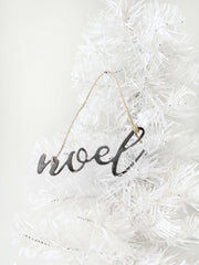 Noel Christmas Tree Ornament