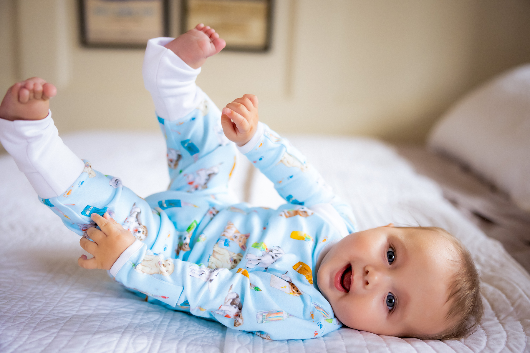 Dog Days Of Summer Organic Cotton Pajamas