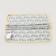 And They All Asked For You Organic Cotton Zoo Baby Blanket