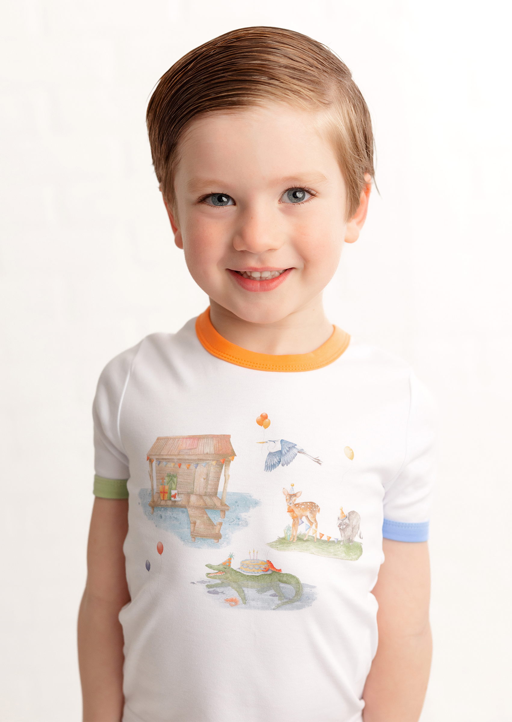 Bayou Birthday Organic Cotton Kids Tshirt