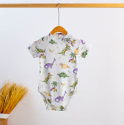 Mardi Gras-saurus Organic Cotton Mardi Gras Onesie