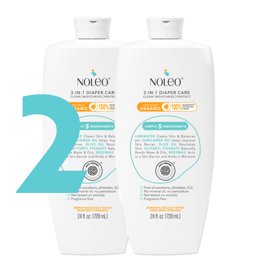 Noleo 3-in-1 - Diaper Rash Cream - Ewg Verified