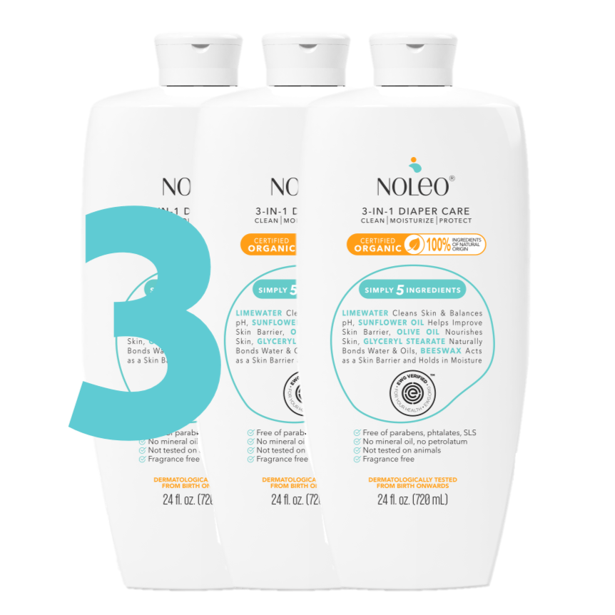 Noleo 3-in-1 - Diaper Rash Cream - Ewg Verified