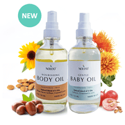 Noleo Body + Baby Oils (4oz + 4oz)