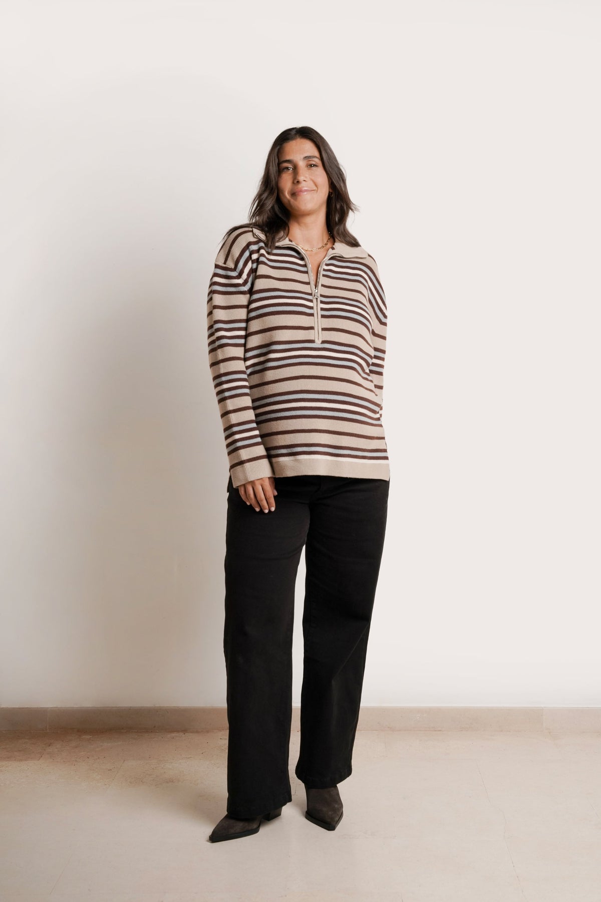 Slouch Under The Belly Denim