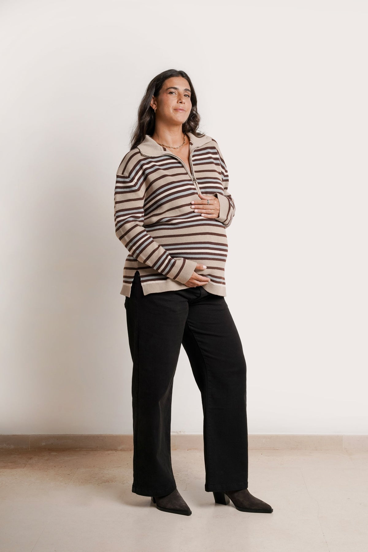 Slouch Under The Belly Denim