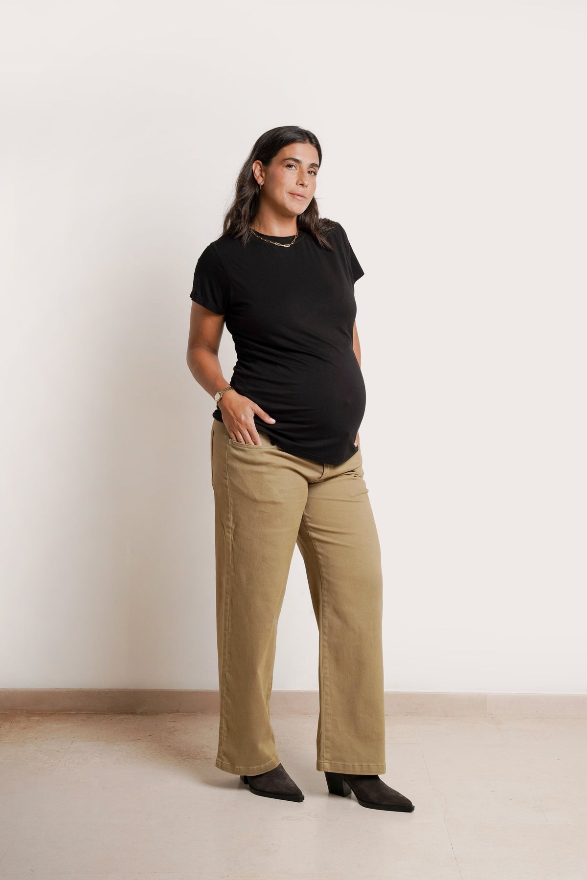 Slouch Under The Belly Denim