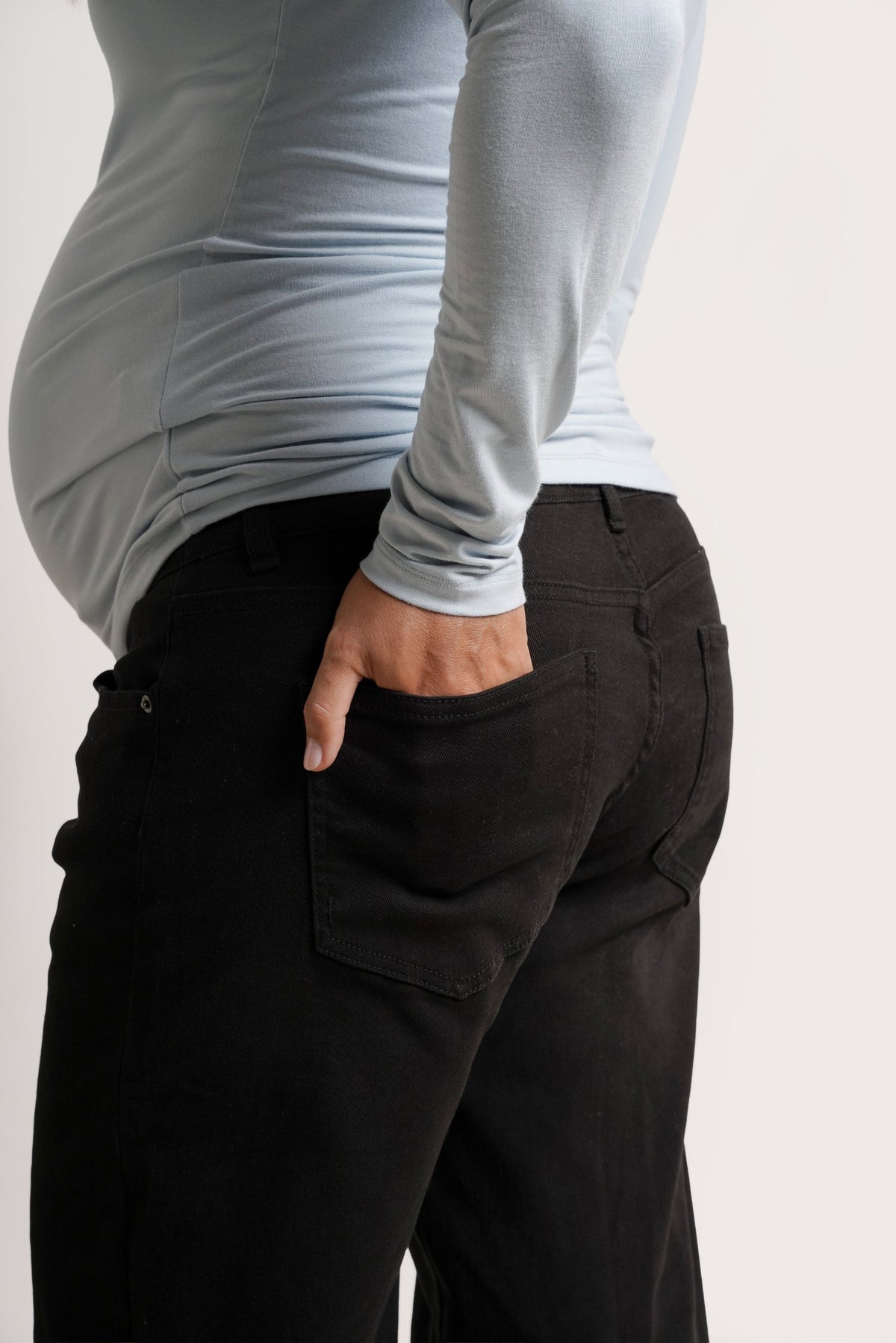 Slouch Under The Belly Denim