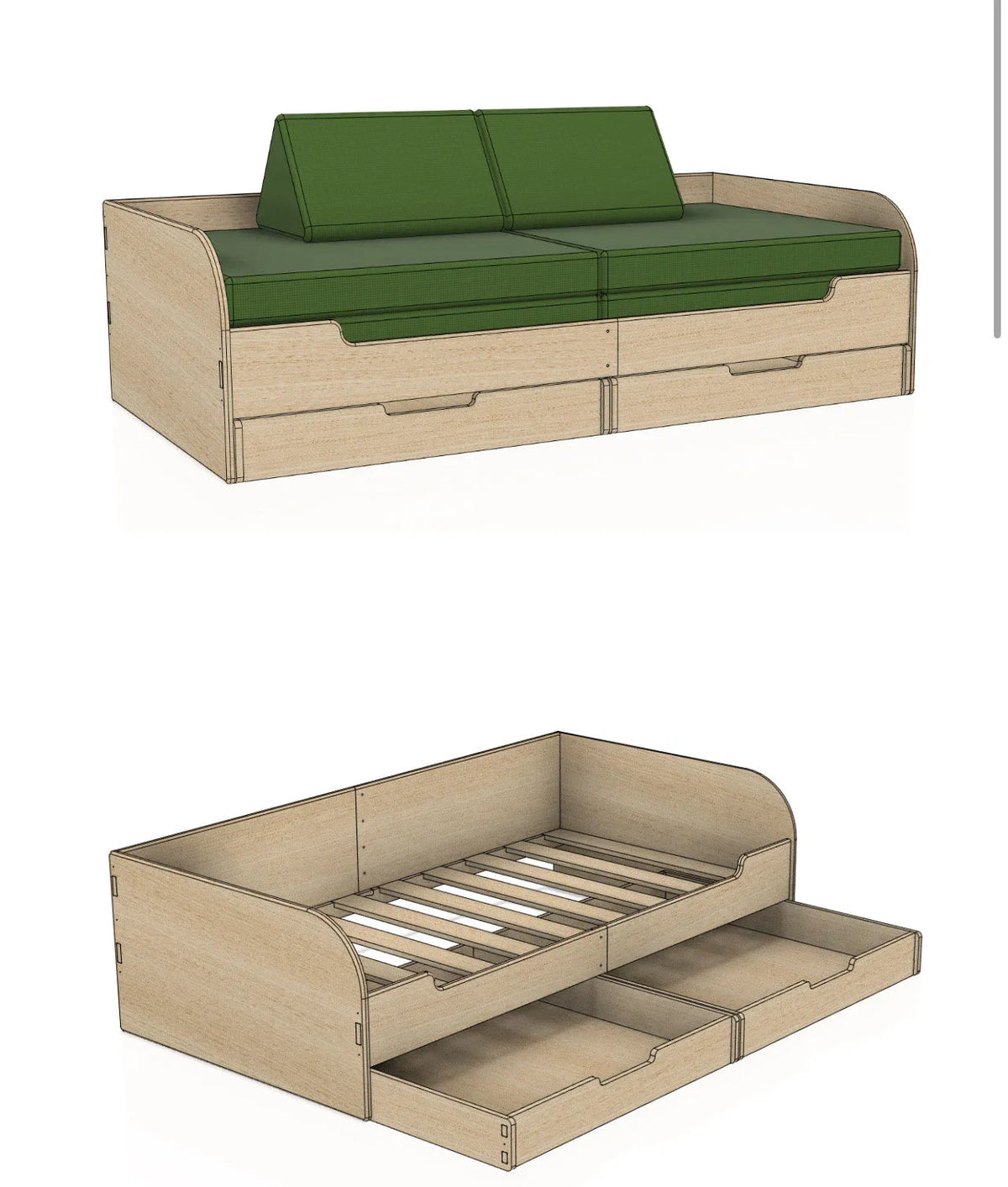 Lia- Play Cushion Couch