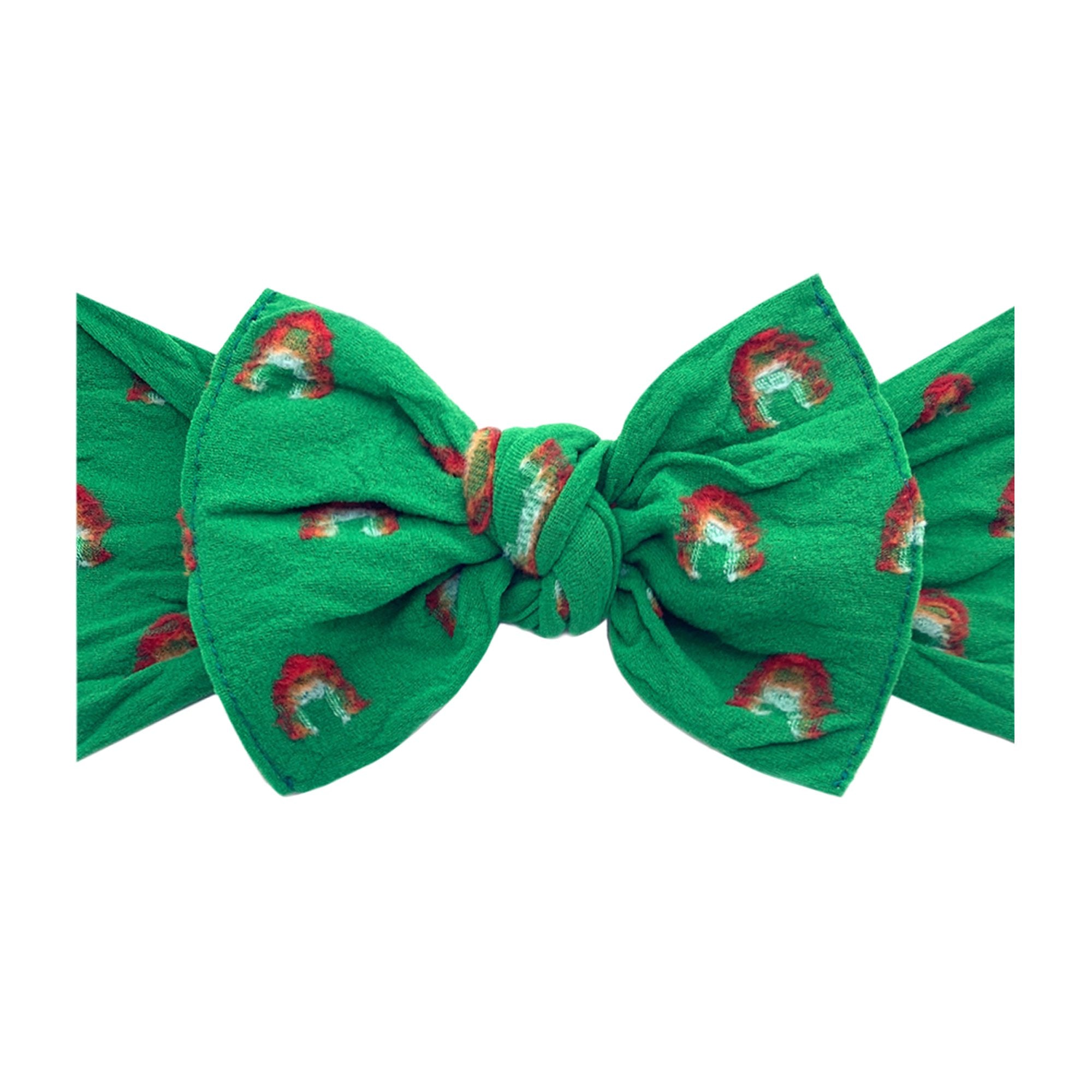 Patterned Shabby Knot: Clover Rainbow