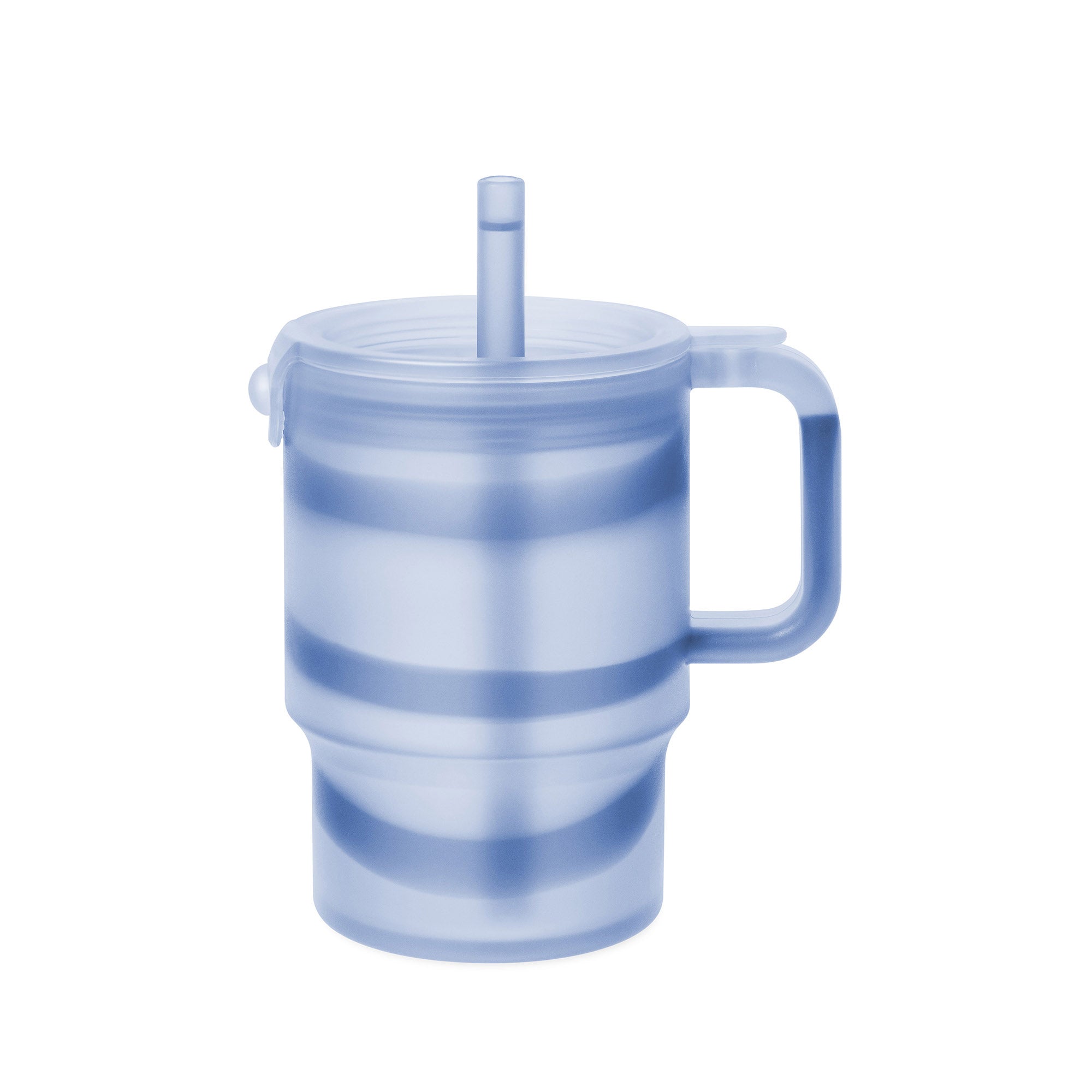 Silicone Tumbler With Straw For Big-kid Drinks (11oz)