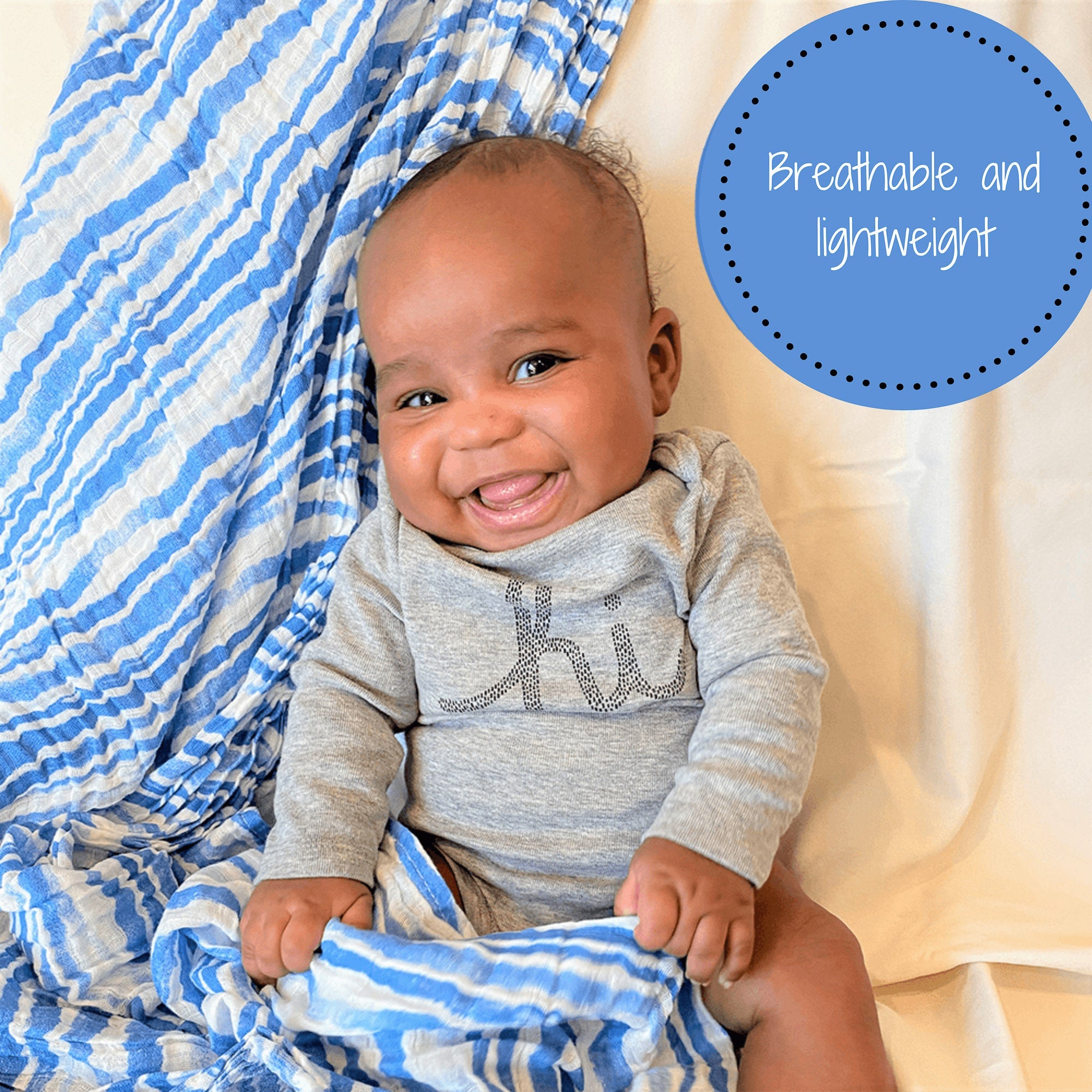 Waving At You Swaddle Blanket
