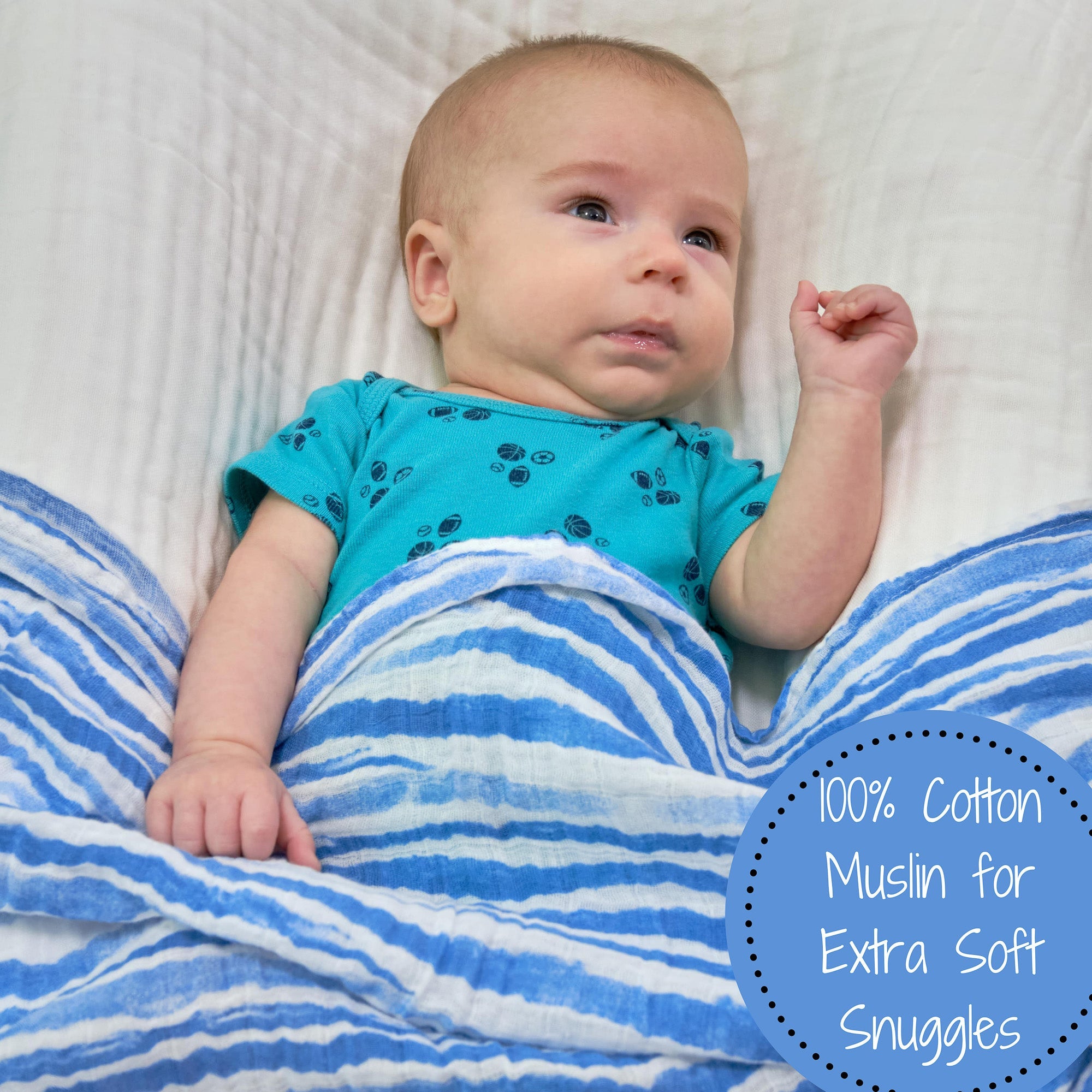 Waving At You Swaddle Blanket