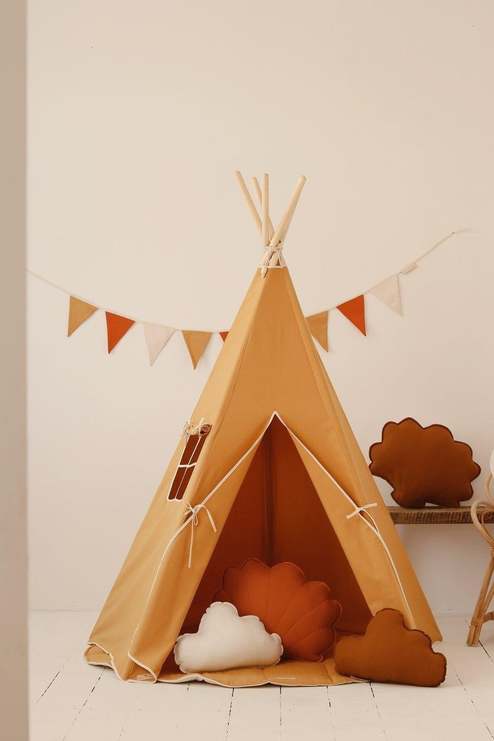 ochre Teepee Tent